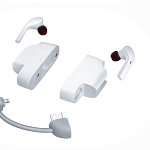 Great Gift Gadget Special TWS Wireless Earphones Come with Two Independent Charging Compartments