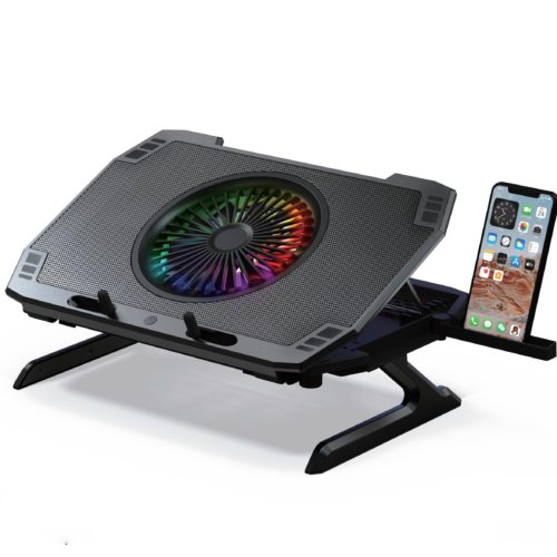 Ergonomic Laptop Stand with Mobile Holder